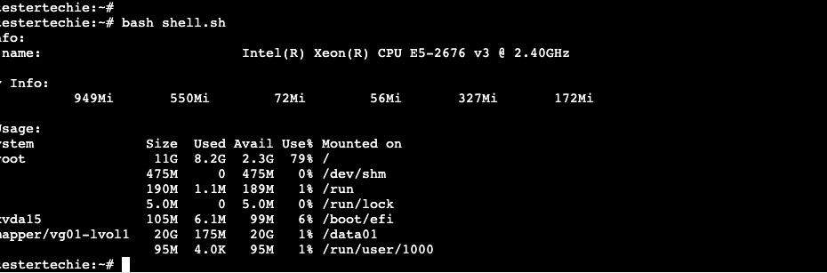 Introduction to Shell Scripting